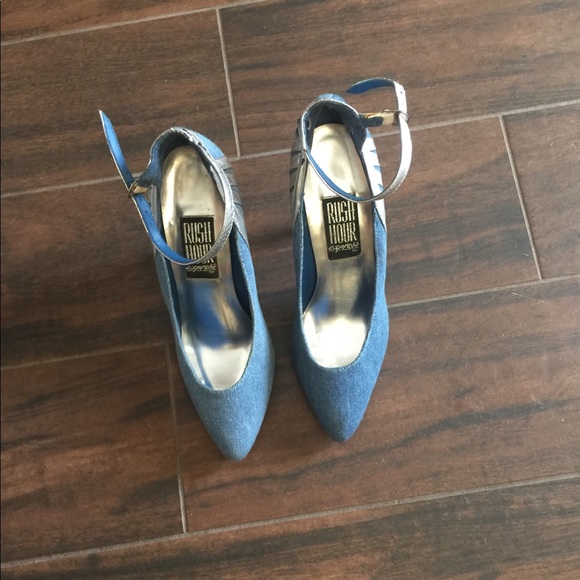 Rush Hour Denim Shoes - Picture 1 of 3